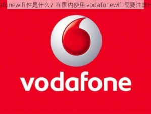 vodafonewifi 性是什么？在国内使用 vodafonewifi 需要注意什么？