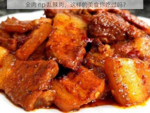 全肉 np 乱辣肉，这样的美食你吃过吗？