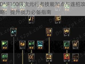 DNF100级次元行者技能加点与连招攻略：提升战力必备指南