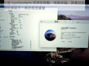 中国 macbookpro 高清在线看，性能卓越，屏幕惊艳，带你体验不一样的视觉盛宴