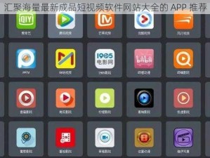 汇聚海量最新成品短视频软件网站大全的 APP 推荐