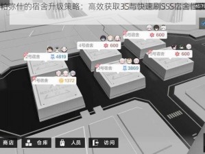 针对战双帕弥什的宿舍升级策略：高效获取3S与快速刷SSS宿舍性价比之道的全攻略