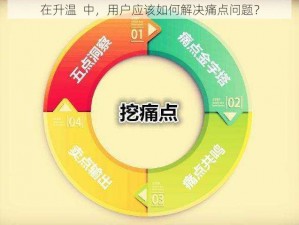 在升温  中，用户应该如何解决痛点问题？