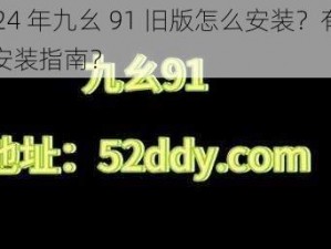 2024 年九幺 91 旧版怎么安装？有哪些安装指南？