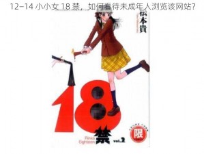 12—14 小小女 18 禁，如何看待未成年人浏览该网站？