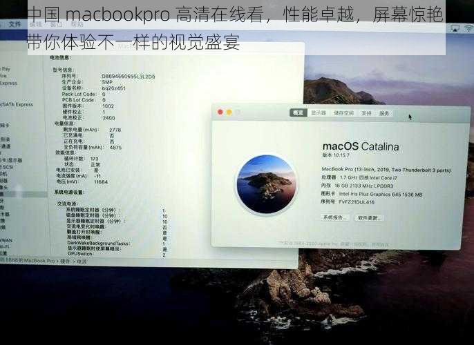 中国 macbookpro 高清在线看，性能卓越，屏幕惊艳，带你体验不一样的视觉盛宴