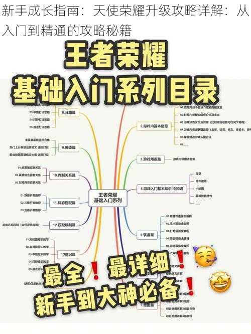 新手成长指南：天使荣耀升级攻略详解：从入门到精通的攻略秘籍