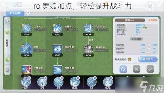 ro 舞娘加点，轻松提升战斗力