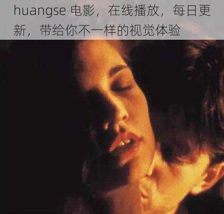 huangse 电影，在线播放，每日更新，带给你不一样的视觉体验