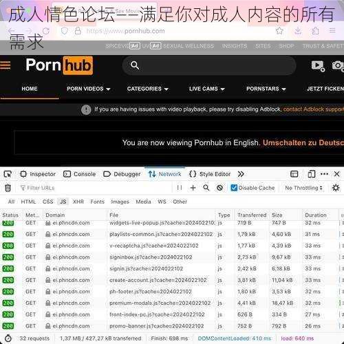 成人情色论坛——满足你对成人内容的所有需求