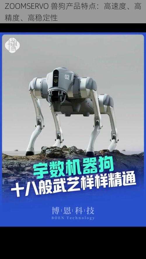 ZOOMSERVO 兽狗产品特点：高速度、高精度、高稳定性