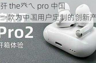 强㢨 the癶乀 pro 中国，一款为中国用户定制的创新产品