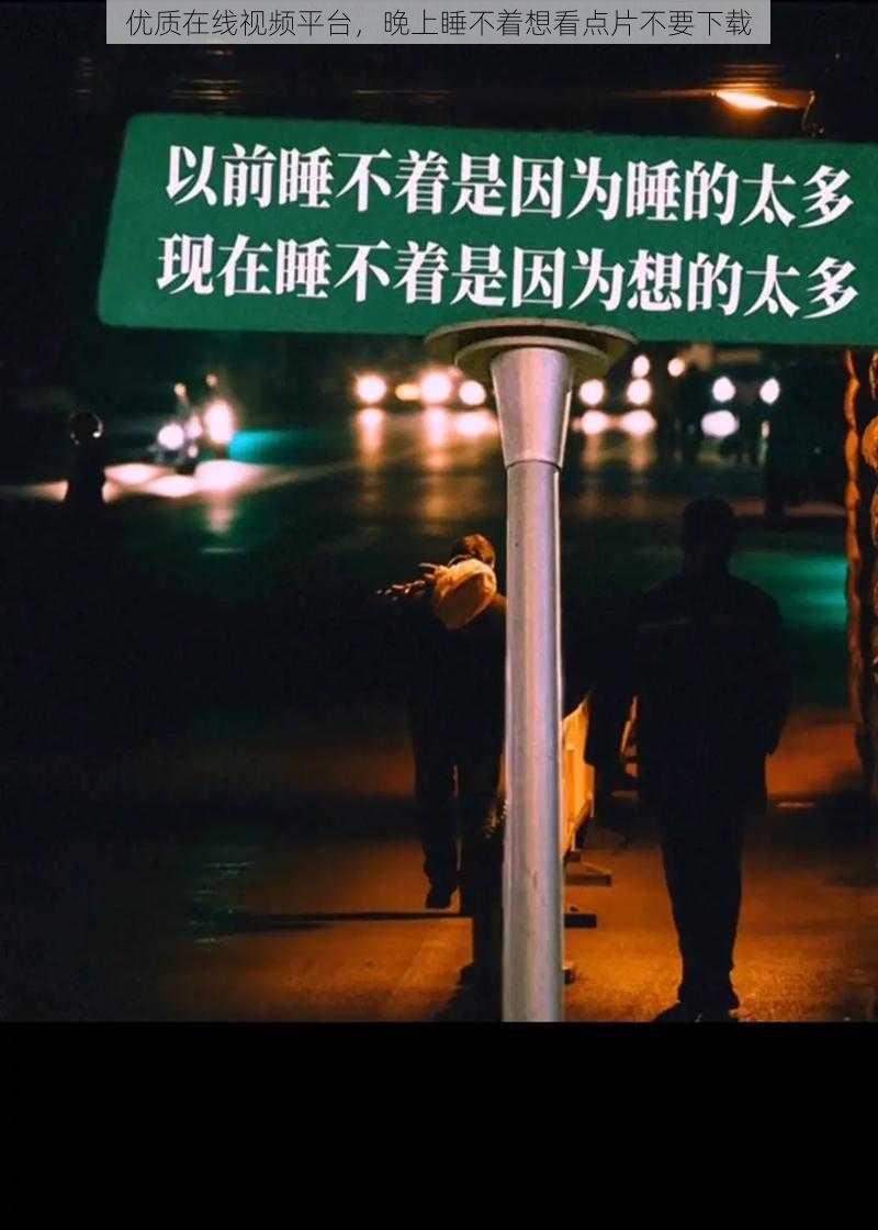 优质在线视频平台，晚上睡不着想看点片不要下载