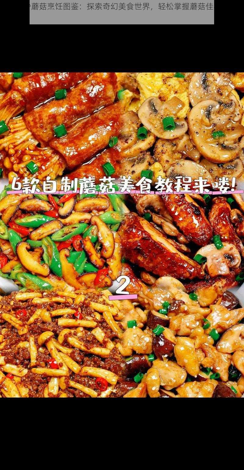 《幻塔炒蘑菇烹饪图鉴：探索奇幻美食世界，轻松掌握蘑菇佳肴烹饪秘籍》