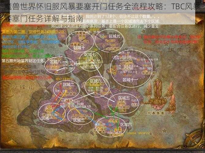 魔兽世界怀旧服风暴要塞开门任务全流程攻略：TBC风暴要塞门任务详解与指南