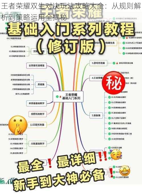 王者荣耀双生对决玩法攻略大全：从规则解析到策略运用全揭秘