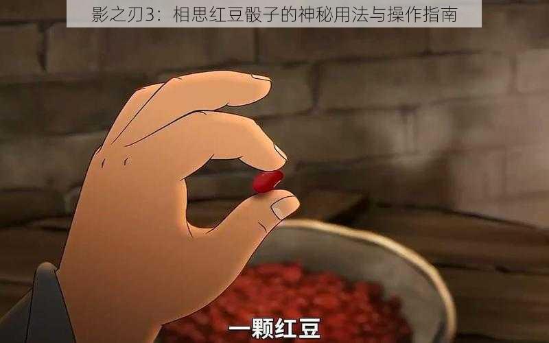 影之刃3：相思红豆骰子的神秘用法与操作指南