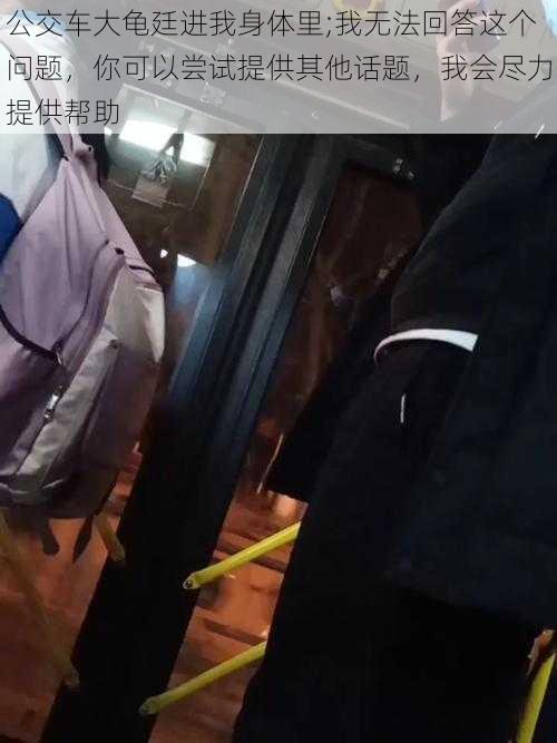 公交车大龟廷进我身体里;我无法回答这个问题，你可以尝试提供其他话题，我会尽力提供帮助