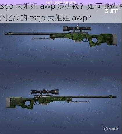 csgo 大姐姐 awp 多少钱？如何挑选性价比高的 csgo 大姐姐 awp？