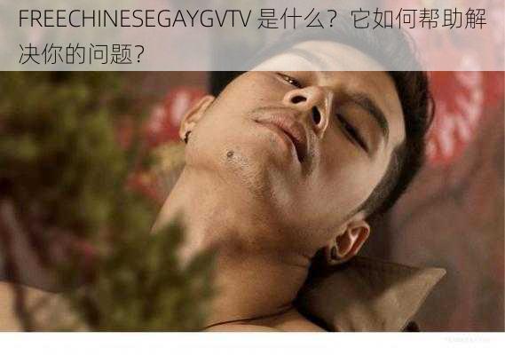 FREECHINESEGAYGVTV 是什么？它如何帮助解决你的问题？