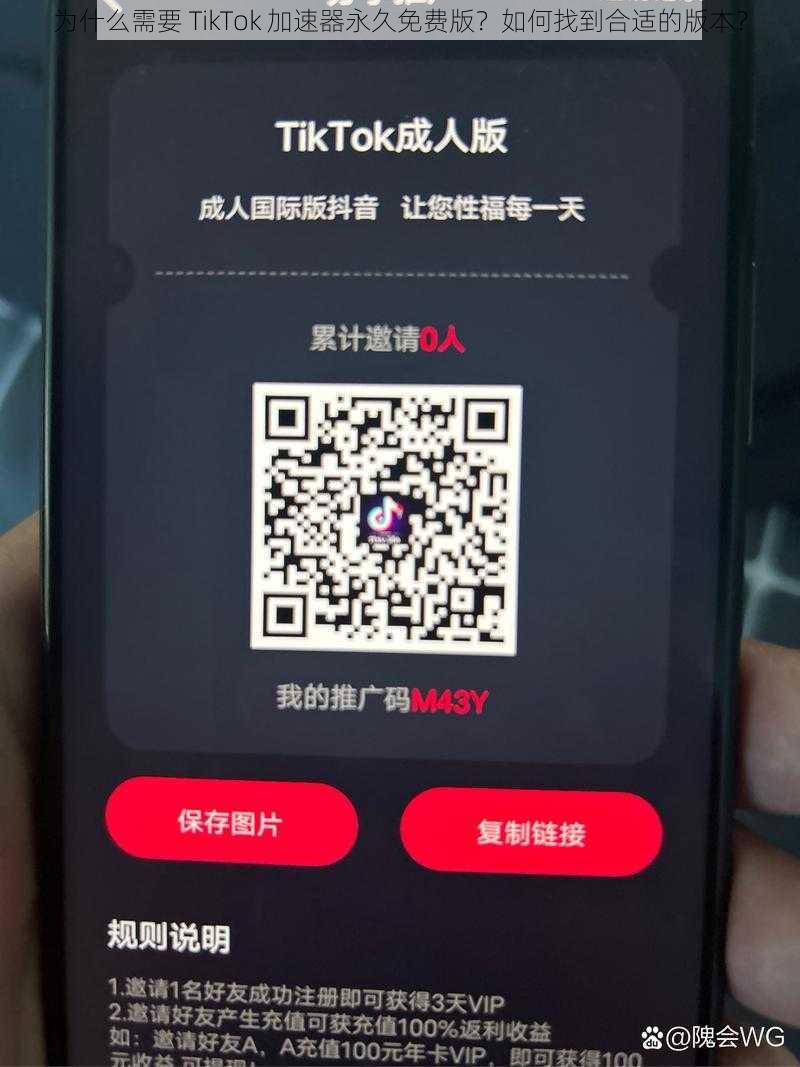 为什么需要 TikTok 加速器永久免费版？如何找到合适的版本？